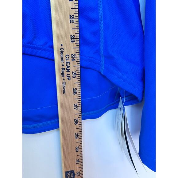 NWT Pearl Izumi Men's Size Medium Blue/Gray Quest Long Sleeve Cycling Jersey - Picture 7 of 8